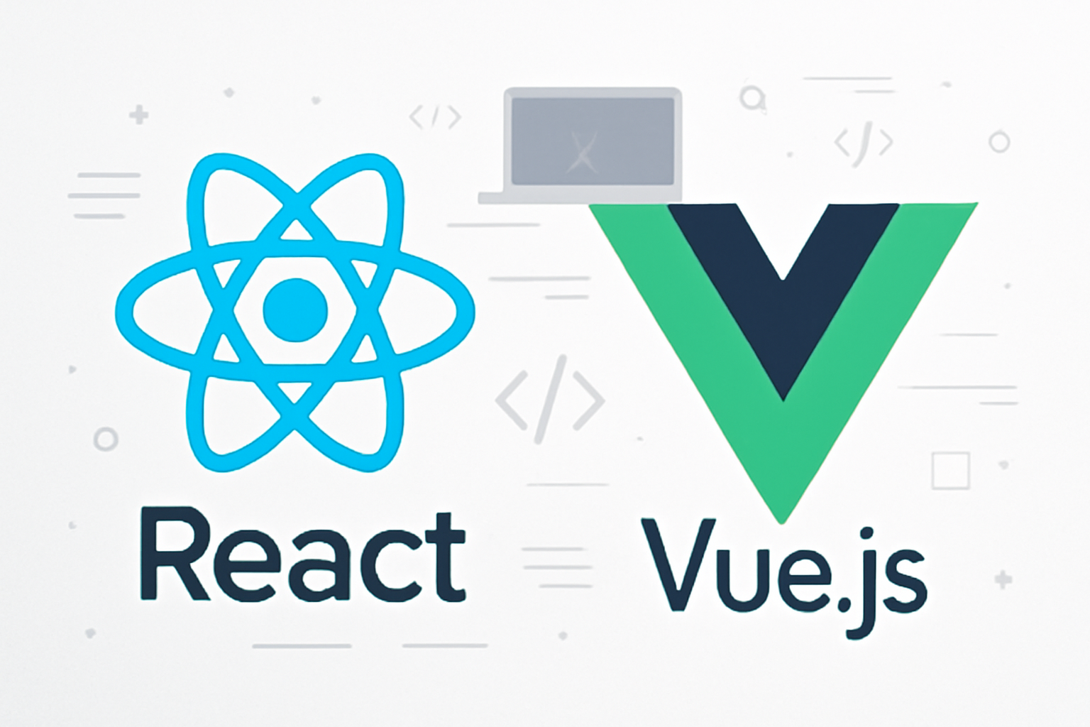 React vs Vue.js Comparison - ClicknGo Tech Development Guide